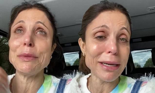George Floyd - Tony Macdade - Bethenny Frankel cries over the 'hate in this world' as she returns to NYC following protests - dailymail.co.uk - city New York