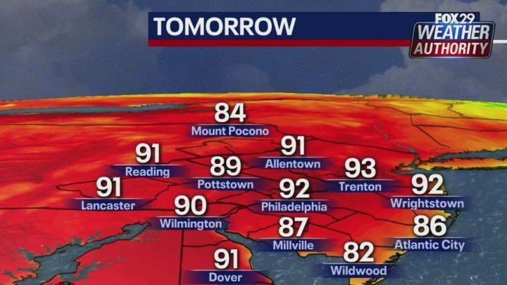 Kathy Orr - Weather Authority: Hot, humid Wednesday ahead - fox29.com