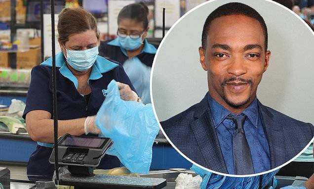 Anthony Mackie - Marvel's Anthony Mackie teaming with United Way in effort to enrich essential grocery workers - dailymail.co.uk - state Louisiana - parish Orleans - city New Orleans
