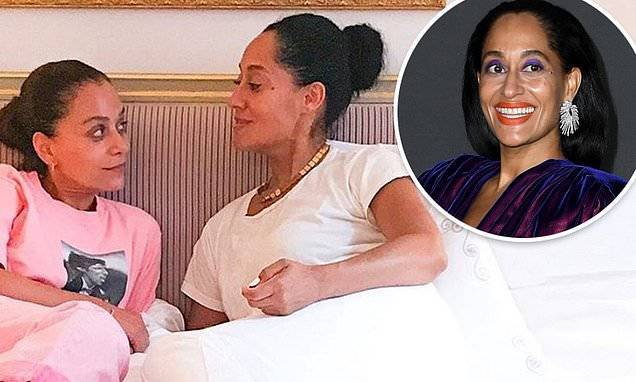 Tracee Ellis-Ross - Tracee Ellis Ross praises Samira Nasr for being named the new editor-in-chief at Harper's Bazaar - dailymail.co.uk