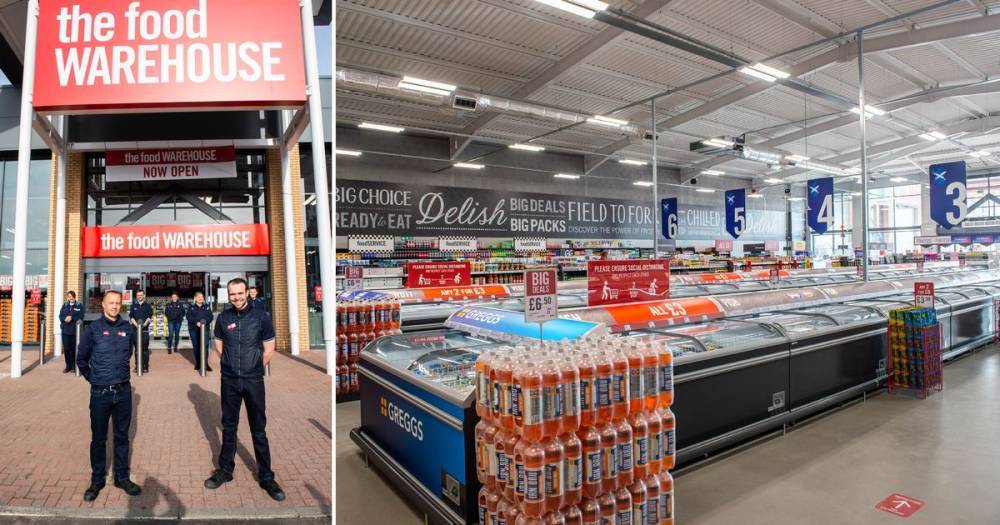 Food Warehouse Kilmarnock: First look inside the town's new supermarket - dailyrecord.co.uk - Iceland