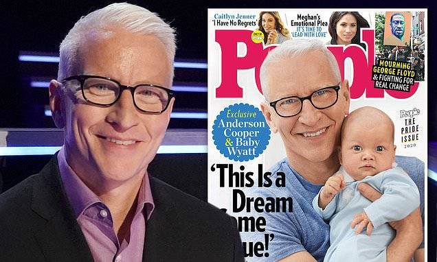 Anderson Cooper, 53, reveals he may have a second child - dailymail.co.uk - county Anderson - county Cooper