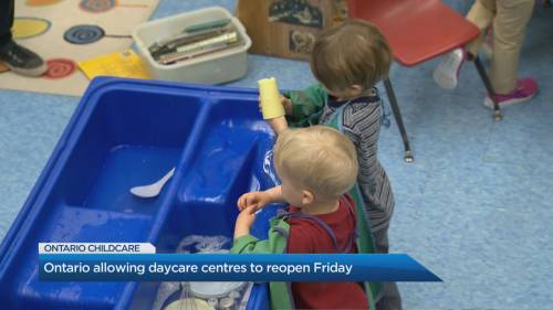 Is Ontario ready to reopen child-care centres? - globalnews.ca