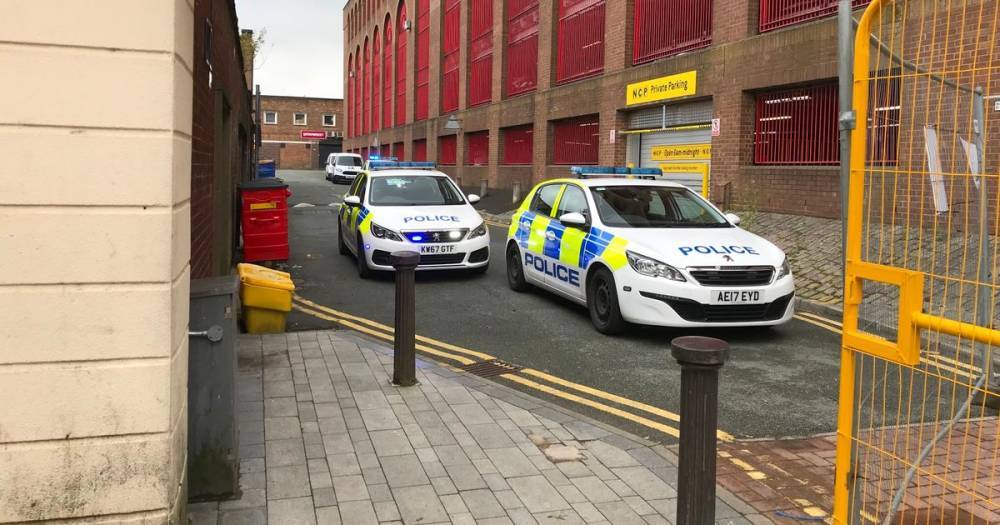 Police called to Bolton town centre as man refuses to leave health centre - manchestereveningnews.co.uk - city Manchester - city Bolton