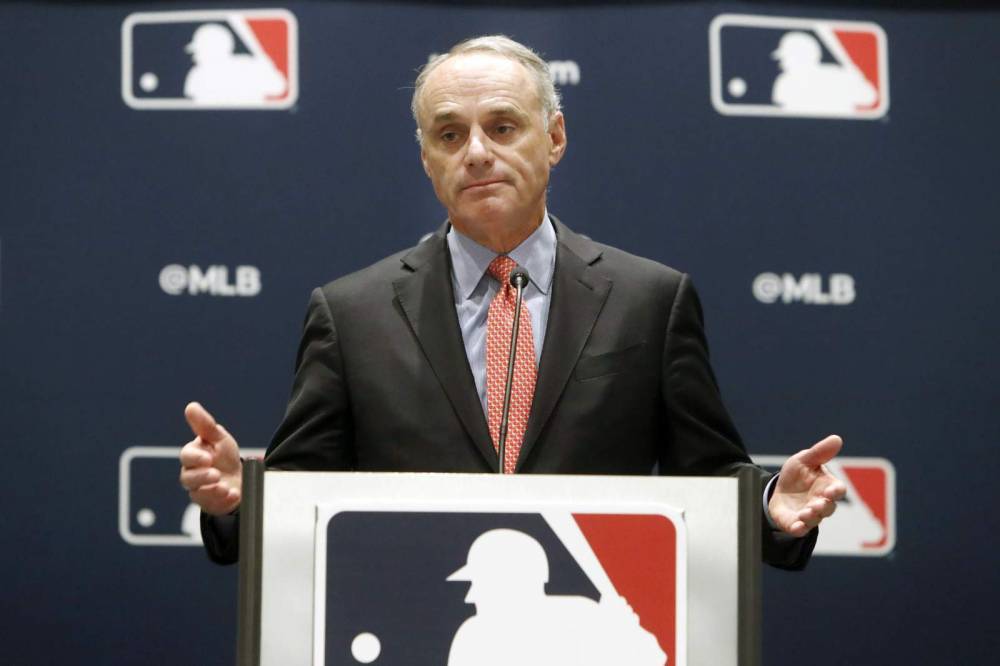 Rob Manfred - Manfred says '100%' chance of MLB season, new proposal soon - clickorlando.com - New York