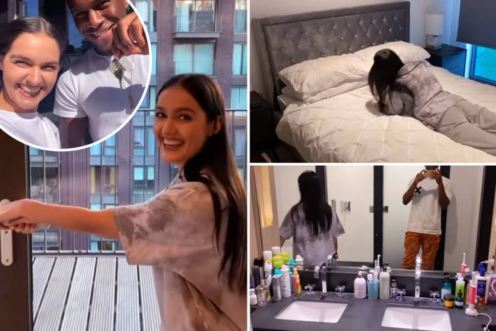 Inside Love Island’s Siannise and Luke T’s incredible lockdown lovenest as they take fans on a tour of new flat - thesun.co.uk - county New London