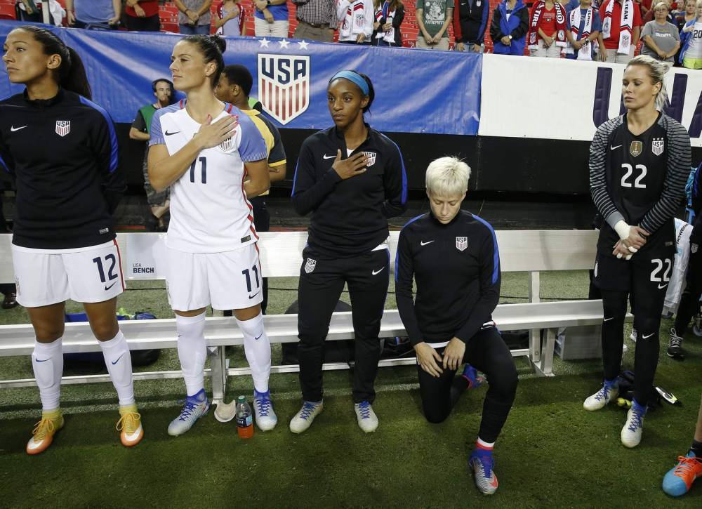 Megan Rapinoe - Colin Kaepernick - US Soccer repeals rule that banned kneeling during anthem - clickorlando.com - Usa