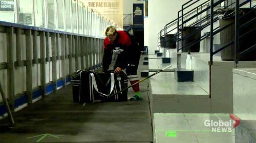 Derek Bidwell - People hit the ice as Saskatchewan arenas reopen - globalnews.ca