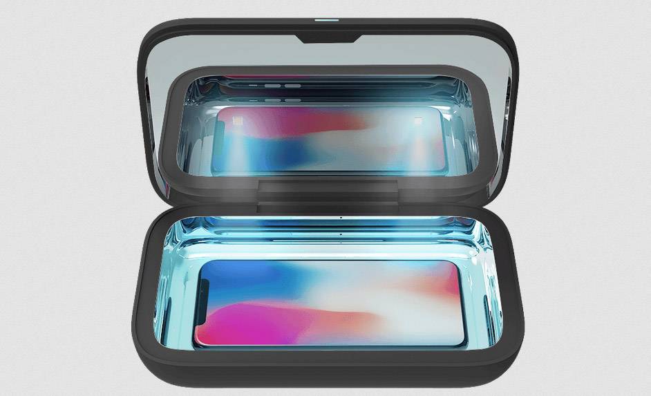 This UV Sanitizer Case Will Kill 99.99% Germs from Your Phone - justjared.com - city Sanitizer