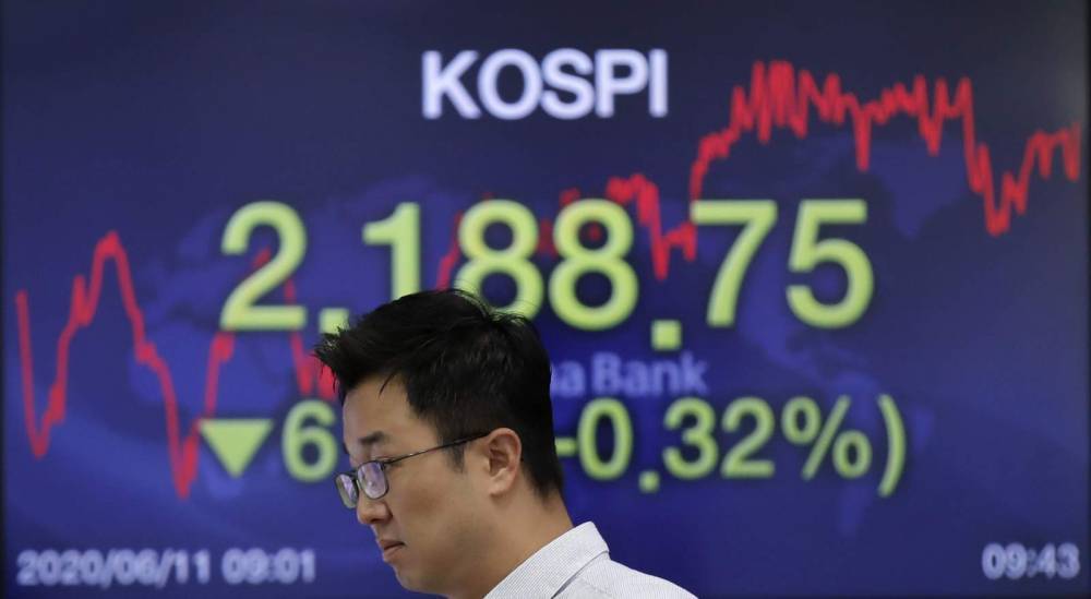 Asian shares slide as rising virus cases haunt reopenings - clickorlando.com - India - state Florida - city Tokyo - state Texas