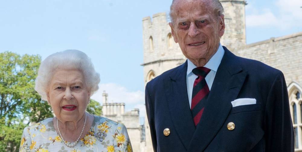 Windsor Castle - prince Philip - The Royal Family Released a Rare Photo of Prince Philip with the Queen to Mark His 99th Birthday - marieclaire.com