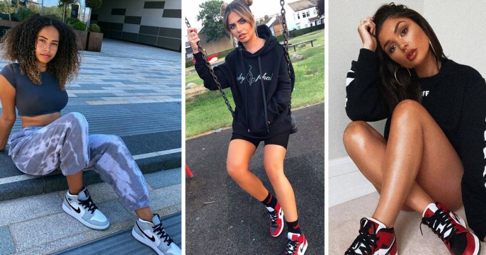 Megan Barton Hanson - Amber Gill - Celebs can't get enough of these sell out Nike trainers — Here's how you can still get a pair - ok.co.uk - Jordan
