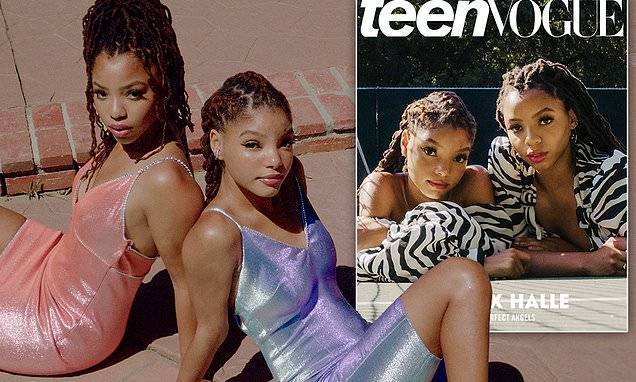 Chloe X (X) - Halle - Chloe X.Halle - Chloe x Halle pose in stunning new Teen Vogue cover story shot by a drone - dailymail.co.uk - Los Angeles