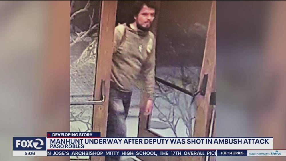 Manhunt underway for gunman who shot California deputy, possibly other man - fox29.com - state California