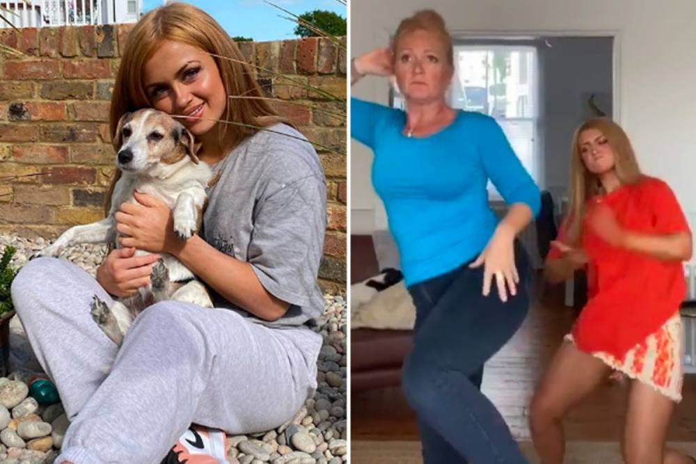 Maisie Smith - EastEnders Maisie Smith returns to social media after death of her dog with video of her lookalike mum twerking - thesun.co.uk