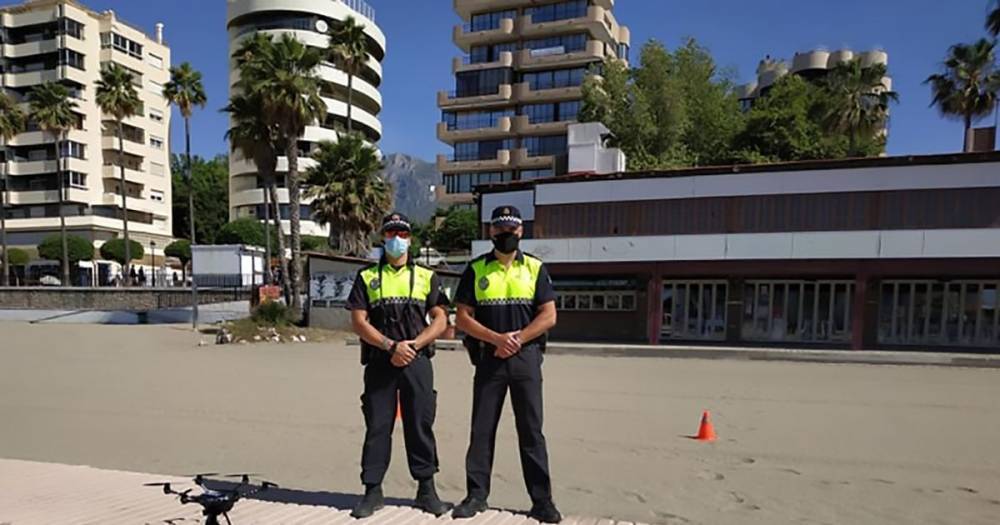 Marbella cops use drones, jets skis and apps to keep an eye on tourists - dailystar.co.uk - Spain