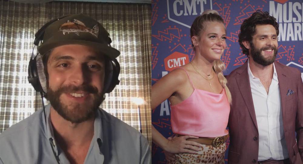 Thomas Rhett - Lauren Akins - Carlos Bustamante - Thomas Rhett Says Wife Lauren Akins Is His ‘Rock’: ‘She’s The One Kind Of Coaching Me’ - etcanada.com - Canada - county Love