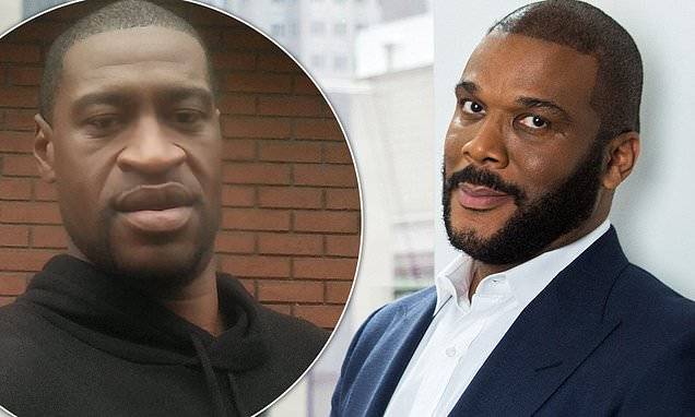 George Floyd - Tyler Perry says George Floyd's family is 'adamant in their call for peaceful protest' amid unrest - dailymail.co.uk - county George - county Tyler - county Perry - city Minneapolis - county Floyd