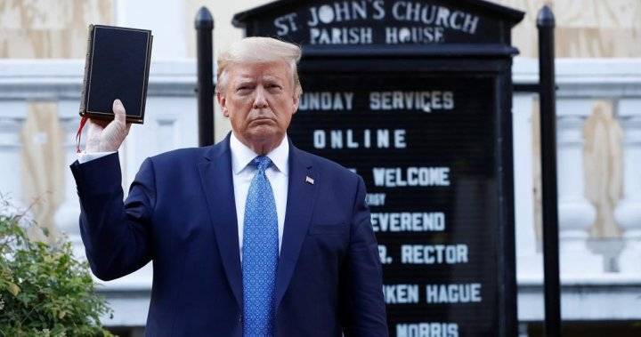 Donald Trump - George Floyd - Religious leaders ‘outraged’ over Trump photo op at D.C. church amid George Floyd protests - globalnews.ca - area District Of Columbia - state Pennsylvania - Washington, area District Of Columbia