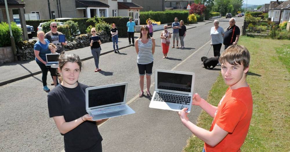 Residents of Perthshire village hit out at poor broadband connection and claim it is affecting their ability to work from home - dailyrecord.co.uk