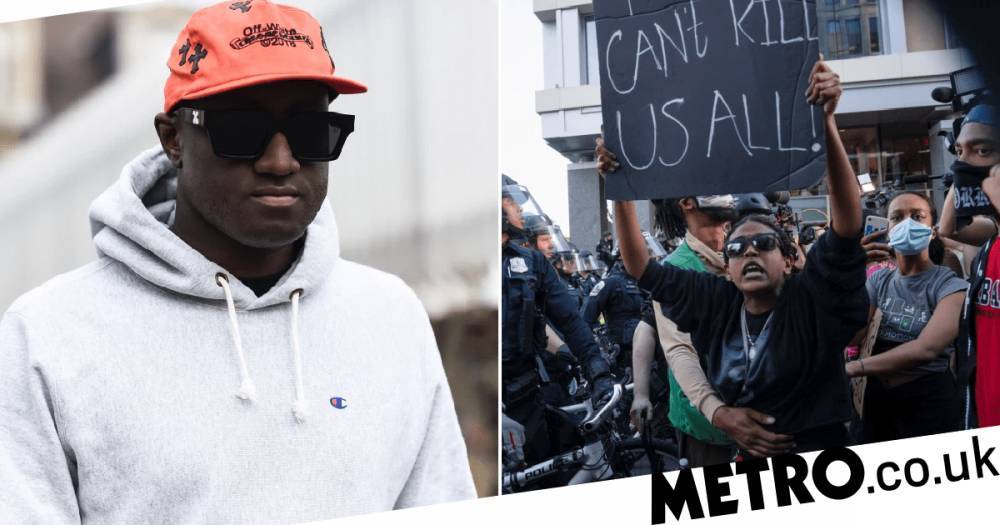 Virgil Abloh - Louis Vuitton - George Floyd - George Floyd Protests - Louis Vuitton’s Virgil Abloh apologises after backlash over $50 donation and looting comments during George Floyd protests - metro.co.uk - Los Angeles - state Minnesota