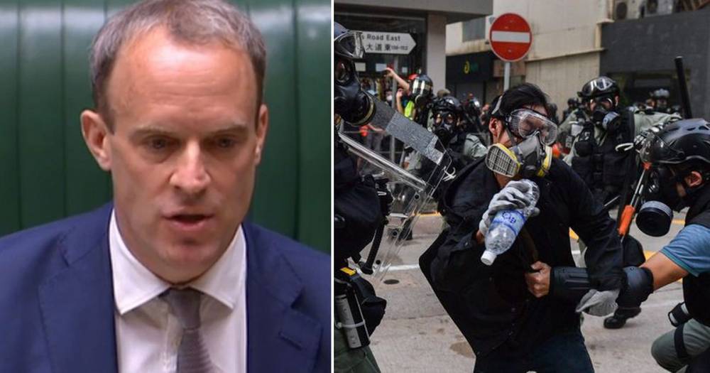 Dominic Raab - UK looks set to offer 'path to citizenship' to 300,000 people in Hong Kong - mirror.co.uk - China - Britain - Hong Kong - city Hong Kong, China
