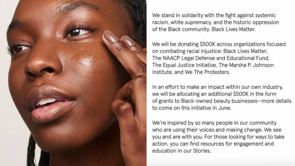Fashion & Beauty Brands Donating to Black Lives Matter - glamour.com - Usa