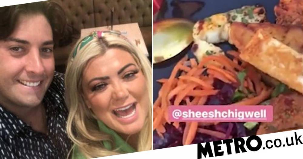 Gemma Collins - James Argent - Gemma Collins ‘so happy’ to reunite with James Argent for garden picnic after isolating separately - metro.co.uk - city Essex