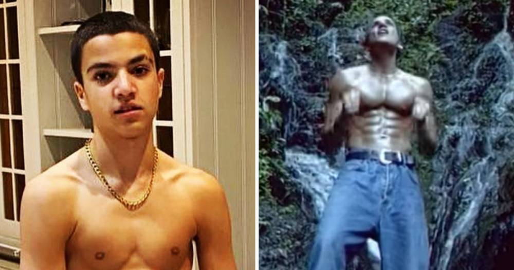Peter Andre - Peter Andre's fans say Junior, 14, looks just like his dad in Mysterious Girl video after posting snap - ok.co.uk - Britain