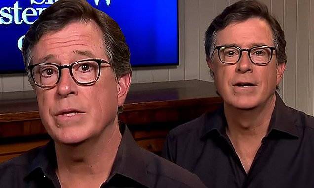 Donald Trump - Stephen Colbert - Stephen Colbert asks Americans to B.Y.O.P: Be Your Own President in the wake of the nation's unrest - dailymail.co.uk - Usa