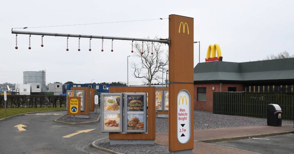 McDonald's drive-thrus in East Kilbride will be among the first to open in Lanarkshire today - dailyrecord.co.uk - Britain - Ireland