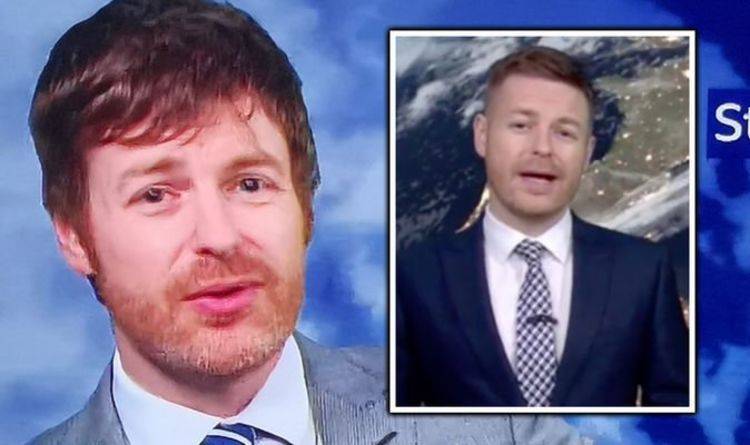 BBC Weather star Tomasz Schafernaker sparks frenzy on Twitter with wild 'lockdown hair' - express.co.uk