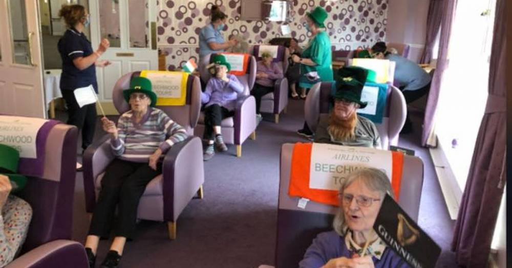 Residents at Wishaw care home enjoy themselves on away day trips without venturing too far - dailyrecord.co.uk