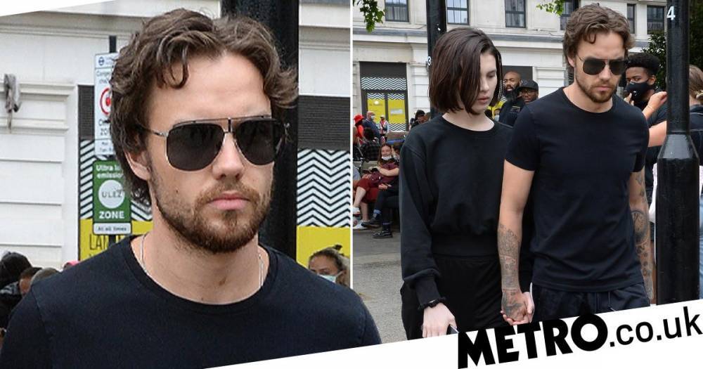 Liam Payne - Maya Henry - Liam Payne and girlfriend Maya Henry step out hand-in-hand to join Black Lives Matter protest in Hyde Park - metro.co.uk - Usa - city London - county George - county Hyde - county Floyd - city Minneapolis, county Floyd