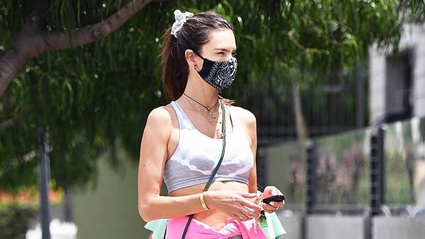Alessandra Ambrosio - George Floyd - Alessandra Ambrosio, 39, Looks Half Her Age While Walking Her Dog In Ab-Baring Outfit - hollywoodlife.com - county Pacific - Los Angeles - state California
