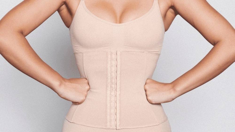 Kim Kardashian - The SKIMS Waist Trainer From Kim Kardashian's Shapewear Line Is Back in Stock! - etonline.com