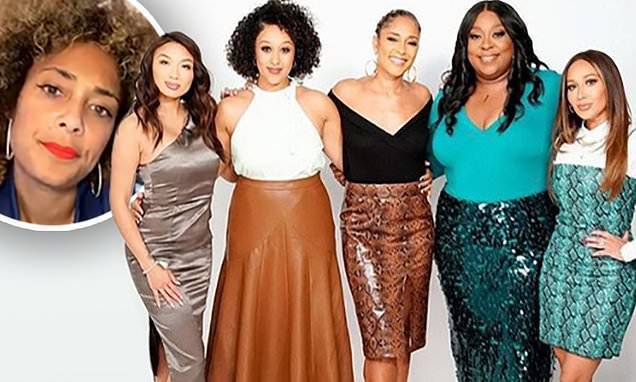 Amanda Seales - Jeannie Mai - Amanda Seales is leaving The Real after six months saying the show lacked 'black voices at the top' - dailymail.co.uk