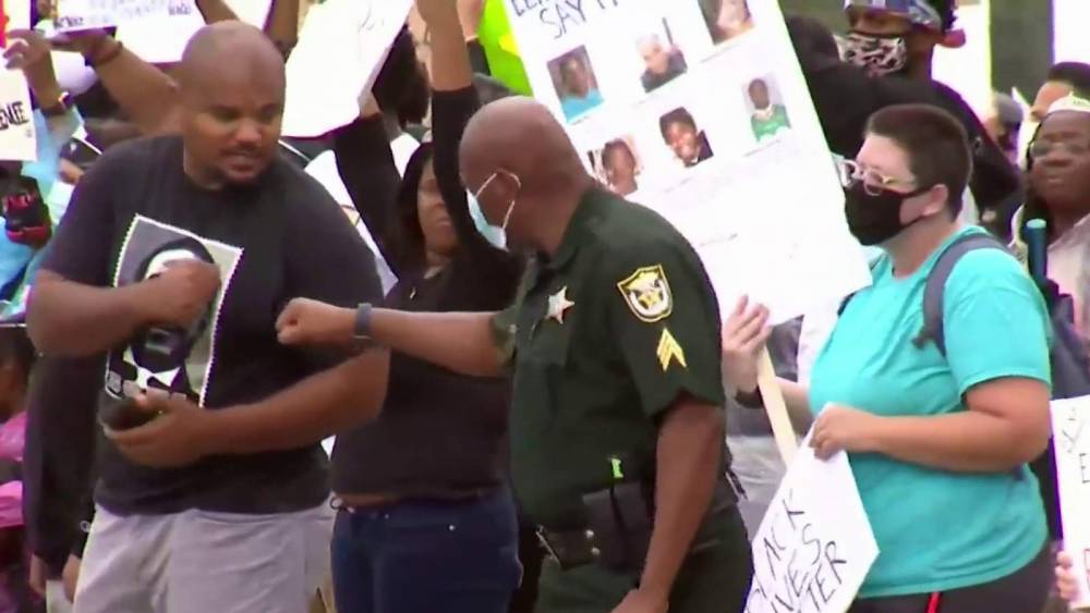 George Floyd - ‘We are listening;’ Central Florida law enforcement officers heartbroken by George Floyd’s death - clickorlando.com - Usa - state Florida - county Lake - county George - city Minneapolis - county Floyd