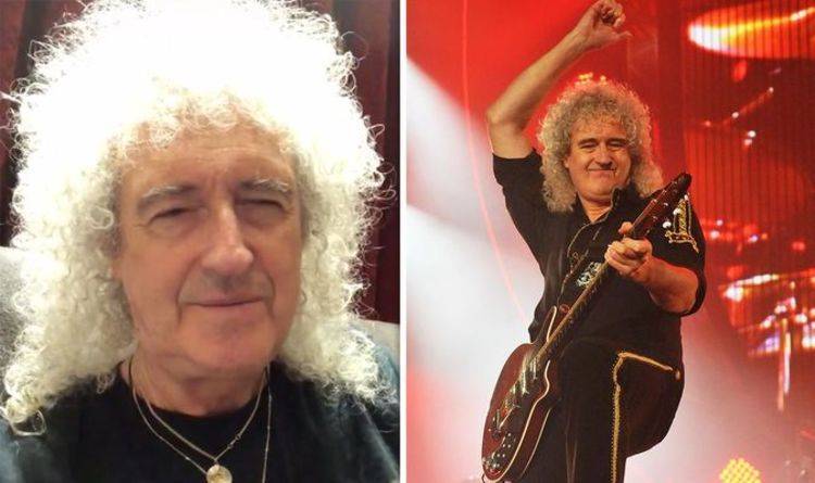 Adam Lambert - Brian May - Freddie Mercury - Brian May says he's been ‘crawling’ around his house as he recovers from heart attack - express.co.uk