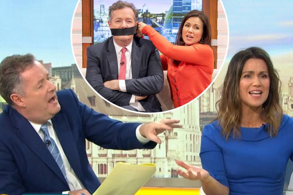 Susanna Reid - Piers Morgan - GMB’s Susanna Reid says she rows with Piers Morgan off air and fights aren’t ‘just for the cameras’ - thesun.co.uk - Britain