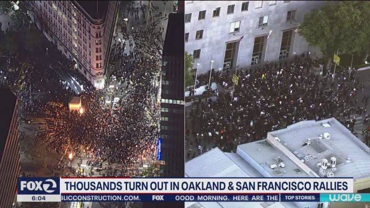 Protesters dance in street, stay out past curfew with no problems, police say - fox29.com - San Francisco - county Hall - city San Francisco - county Oakland