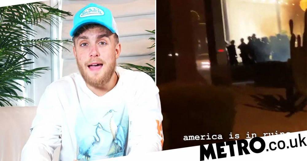 Jake Paul - Jake Paul charged with criminal trespass after denying looting during Black Lives Matter protests - metro.co.uk - state Arizona