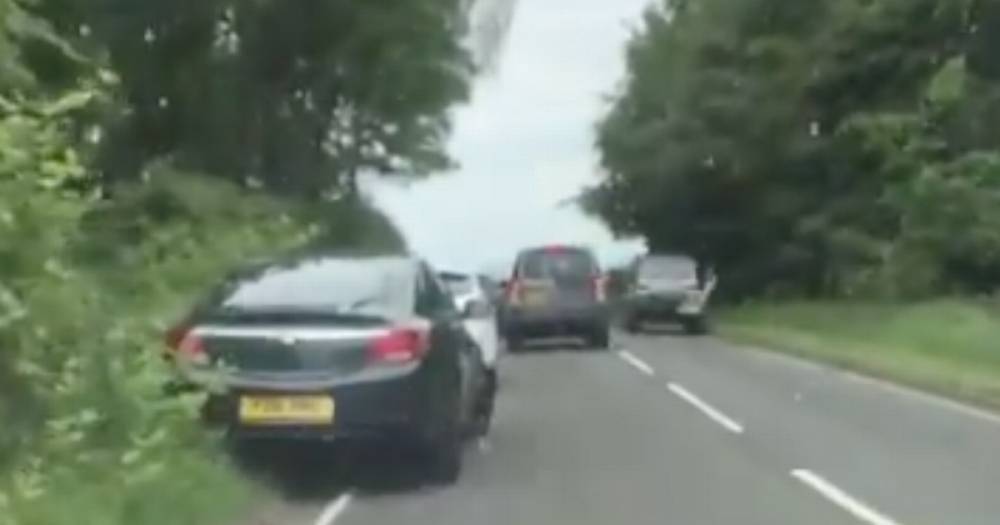 Residents' fury as Scots drivers park cars in blind spots near Devil's Pulpit - dailyrecord.co.uk - Scotland