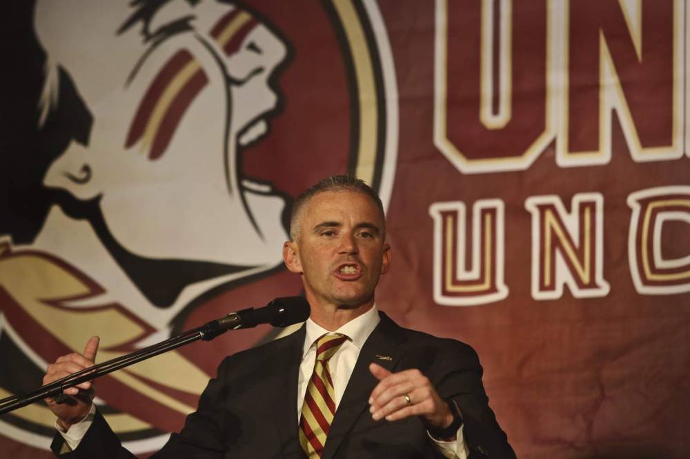 Mike Norvell - George Floyd - Florida St football team meets after coach accused of lying - clickorlando.com - state Florida