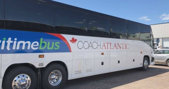 Coach buses fitted with partitions to prevent spread of COVID-19 - globalnews.ca - Canada - county Atlantic