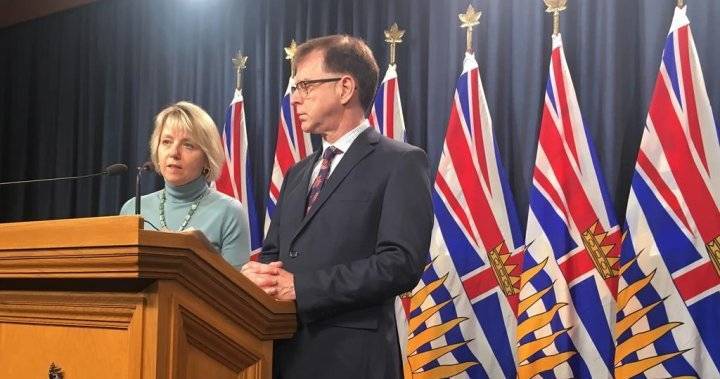 Bonnie Henry - Adrian Dix - B.C.’s top doctor to release next round of COVID-19 modelling numbers on Thursday - globalnews.ca - Britain - city Columbia, Britain