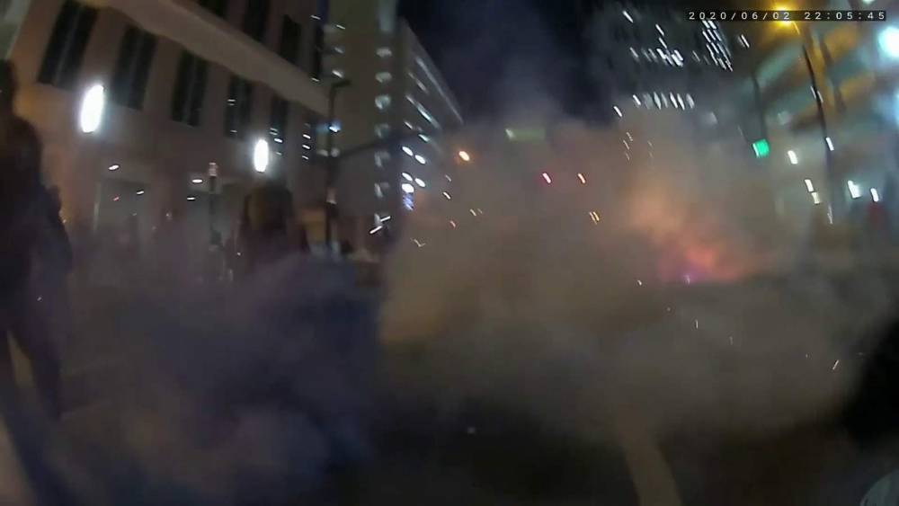 Body camera videos show violent clashes between protesters, officers in downtown Orlando - clickorlando.com - state Florida