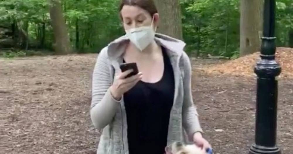 White woman who called cops on black man allowed to keep dog after sick viral clip - dailystar.co.uk - state New York - county Park