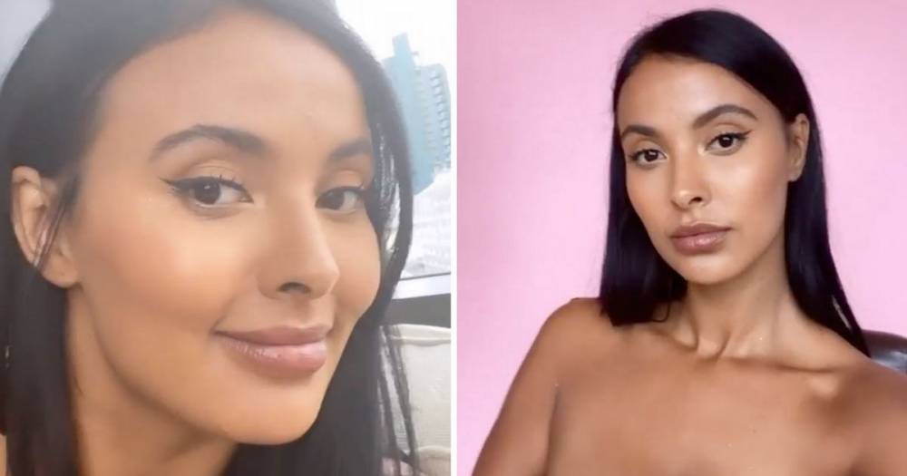 Maya Jama - Maya Jama reveals her clever makeup hack to achieve the perfect bronzed eye - ok.co.uk