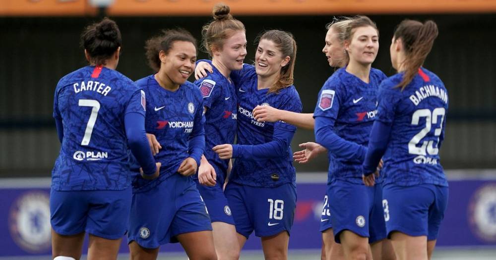Chelsea win Women's Super League on points per game despite Man City leading league - mirror.co.uk - city Manchester - city Man